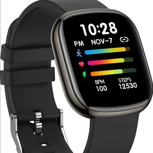 Smart Watch, MIGUOFIT Smartwatch Compatible for iPhone Android Phones,1.3''